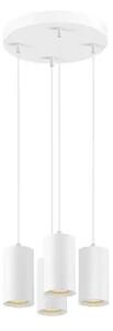 Asto Tube 4 Lustră Pendul White - SLV