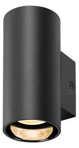 Asto Tube Aplică de Perete Black - SLV