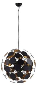 Kinan Lustră Pendul Black/Gold - Lindby