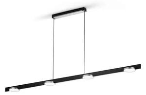 Inlay S1800 Linear Lustră Pendul 2700/3000K Black/Silver - Light-Point