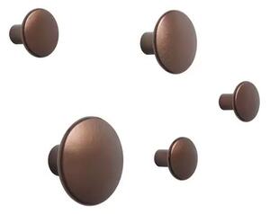 Dots Metal Set of 5 Umber - Muuto