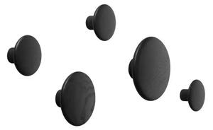 Dots Wood Set Of 5 Black - Muuto