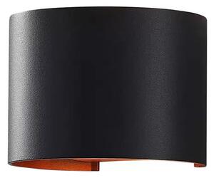 Zuzana Aplică de Perete Round Black/Gold - Arcchio