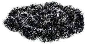 Beteala decorativa Craciun, lungime 6 metri, varfuri aspect nins, grosime 15 cm