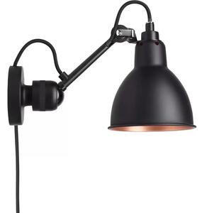 304CA Aplică de Perete Black/Black/Copper - Lampe Gras