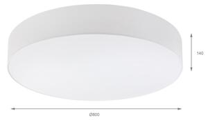 Brilagi - Plafonieră LED SIRIJA 6xE27/15W/230V, diametru 80 cm, albă