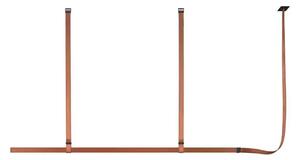 Belt Fabric Lustră Pendul Copper Brown - Flos