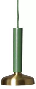 Blend 9 Lustră Pendul Green/Brass - Pholc