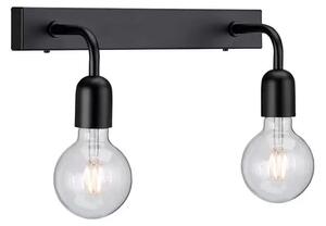 Regal 2 Aplică de Perete Matt Black - Belid
