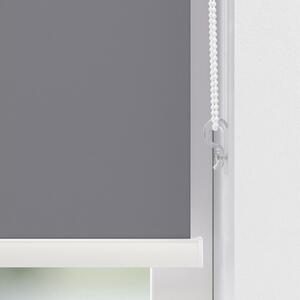 Rulou opac Soluna V33 gri 40x175 cm, casetă albă