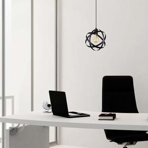 Lustra Luxe Lighting, Lama, aluminiu, incandescent - LED, max. 100 W, negru, 25x25x125 cm