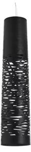 Tress Lustră Pendul Medium Black 2m - Foscarini