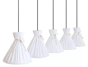 Lola 5 Lustră Pendul White/Beige/Black - Envostar