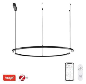 Immax NEO 07329L - Lampă LED reglabilă suspendată pe cablu FINO 72W/230V 120 cm neagră Tuya+telecomandă