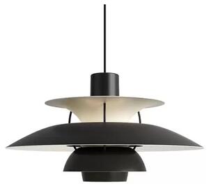 PH 5 Lustră Pendul Monochrome Black - Louis Poulsen