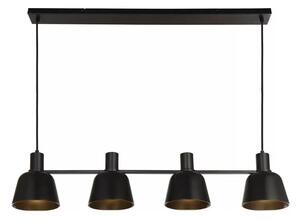 Servan 4 Lustră Pendul Black - Lucande