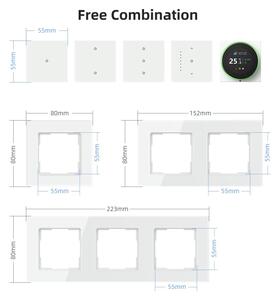 Immax NEO 07549L - Întrerupător SMART cu un buton 230V