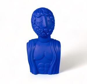 Seletti - Magna Graecia Man Terracotta Bust Albastru