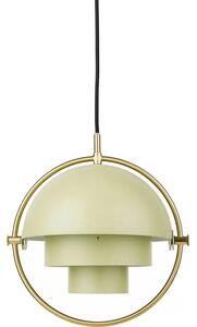 Multi-Lite Lustră Pendul Small Brass/Desert Sage - GUBI
