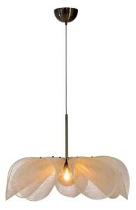 Styrka Lustră Pendul Ø75 Beige/Antique Brass/Amber - Markslöjd