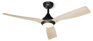 Klarstein Fiji Flow 2 în 1, ventilator de tavan, Ø 132 cm, lumină LED, telecomandă, control prin aplicație, funcționare în două direcții