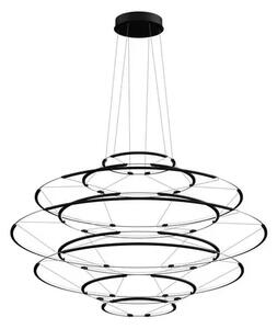 Drop 9 Lustră Pendul Matte Black - Nemo Lighting