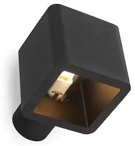 Code Wall Out Aplică de Perete (IP55) Black - Trizo21