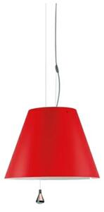 Costanza Lustră Pendul Up/Down Primary Red - Luceplan