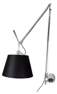 Tolomeo Mega Aplică de Perete w/Dimmer Alu/Black - Artemide