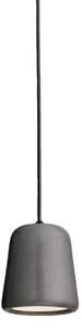 Material Lustră Pendul Dark Grey Concrete - New Works
