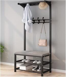 Suport mobil pentru haine si pantofi, CR003-60, 170 x 33 x 60 cm