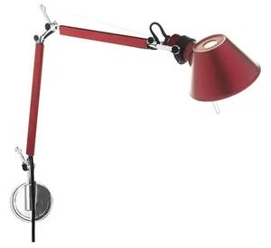 Tolomeo Micro Parete Aplică de Perete Red - Artemide