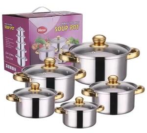 Set de oale din inox cu 10 piese G14