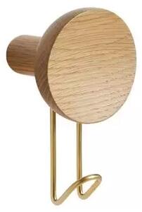 Around Cârlig pentru haine Large Oak/Brass - Woud