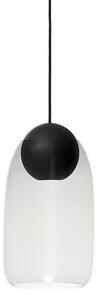 Liuku Lustră Pendul Ball Black/Transparent - Mater