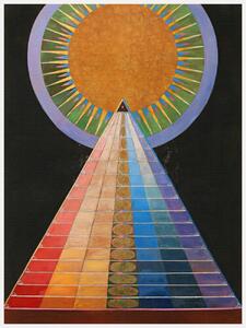Artă imprimată Altarpiece No.1 (Rainbow Abstract) - Hilma af Klint, (30 x 40 cm)