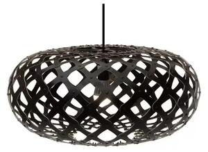 Kina Lustră Pendul Ø60 Black 2 Sides - David Trubridge