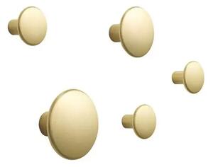 Dots Metal Set Of 5 Brass - Muuto