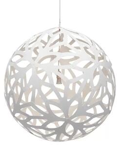 Floral Lustră Pendul Ø120 White 2 Sides - David Trubridge
