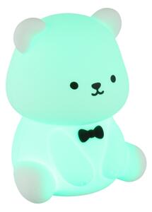 Globo 2870 - Lampă de veghe pentru copii TEDDY, LED RGBW reîncărcabilă, cu reglare a luminozității, LED 1W, 5V, 1200 mAh, ursuleț