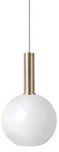Collect Lustră Pendul Opal Sphere High Brass - Ferm Living