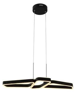 Quinn 3 Lustră Pendul Black/Gold - Lucande
