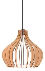 Faje Lustră Pendul Black/Wood - Envostar