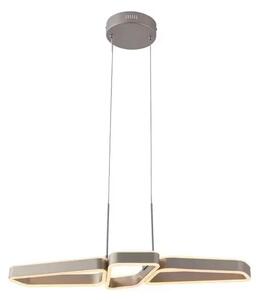 Quinn 3 Lustră Pendul Nickel - Lucande