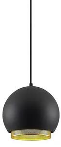 Sivaniel Lustră Pendul Ø25 Black/Gold - Lucande