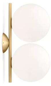 IC C/W1 Double Plafonieră/Aplică de Perete Brass - Flos