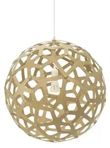 Coral Lustră Pendul Ø80 Bamboo - David Trubridge