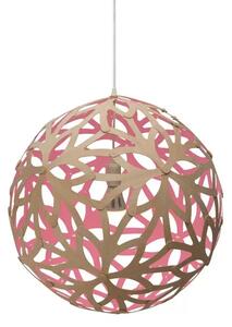 Floral Lustră Pendul Ø60 Pink - David Trubridge