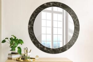 Decor oglinda rotunda Marmură neagră fi 70 cm