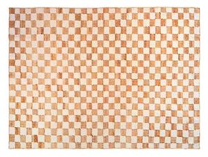 Check Covor 140x200 Off-White/Natural - Ferm Living